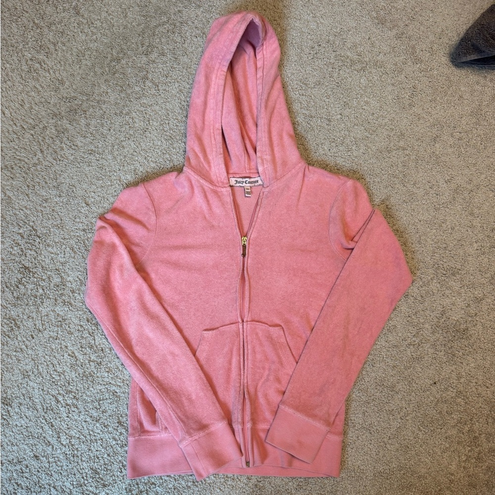 Juicy Couture Blush Velour Jacket